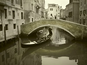 Černobílé Benátky