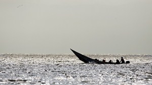 Rybáři na Kazinga channel